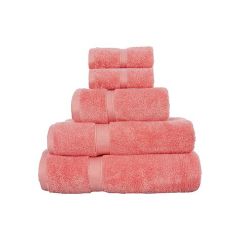 Coral Super Soft Cotton Towel And Mat Range Towels And Bath Mats