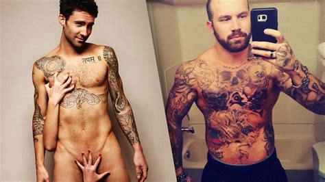 Tmi Teen Mom Bad Boy Babby Daddy Adam Lind Poses Nude Copies Adam Levine