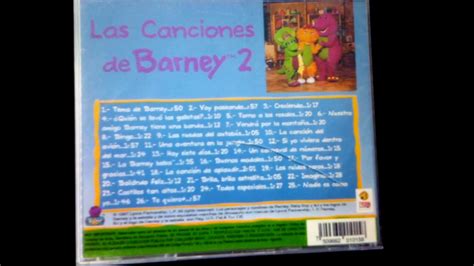 Barney Tema De Barney Las Canciones De Barney 2 Youtube