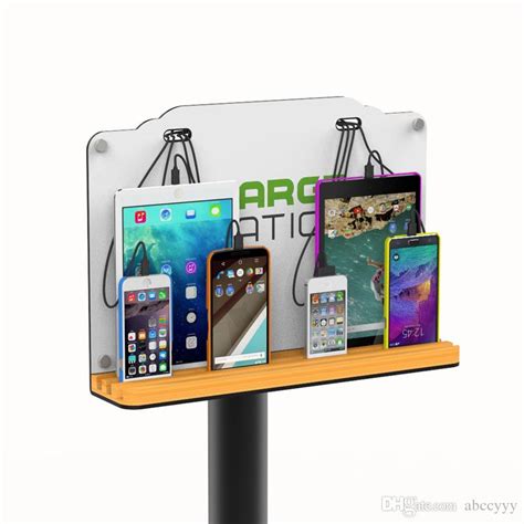 Ztech Wall Mounted Cell Phone Charging Station Multi