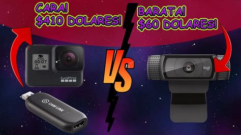 Webcam Barata 60 C920 Vs Webcam Cara 410 Gopro Cual Es La Mejor