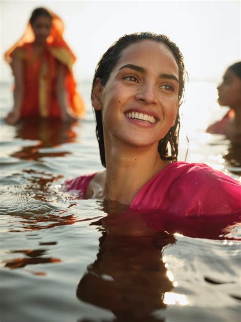 My way giorgio armani, the new perfume for women. Adria Arjona poses for the Giorgio Armani 'My Way ...
