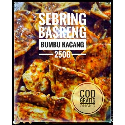 Jual Basreng Bumbu Kacang G Aroma Jeruk Nipis Snack Makanan Ringan