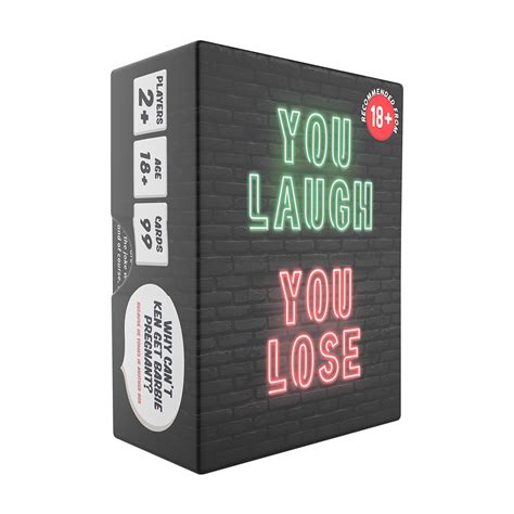 You Laugh You Lose Party Game Bellvivo Shoppa Unika Prylar And Spel