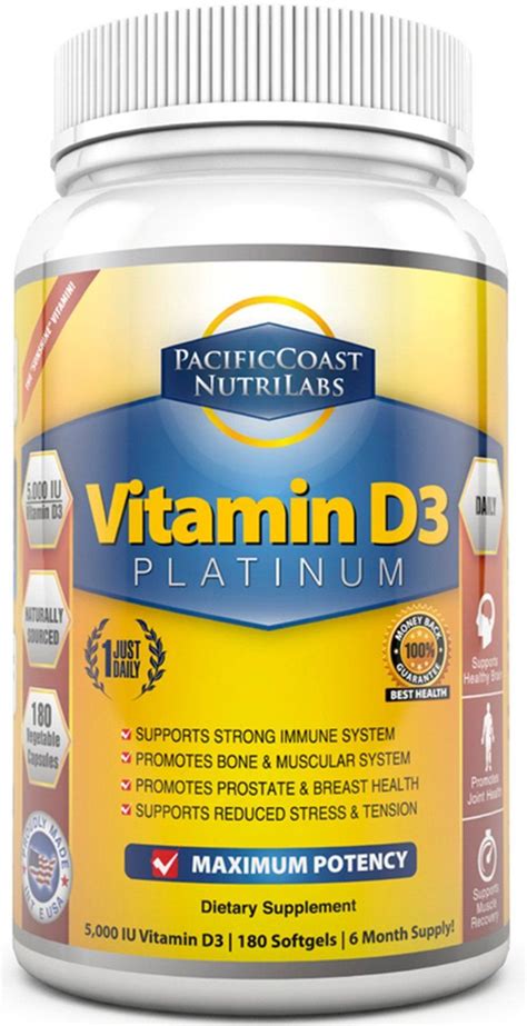2.3 now foods — vitamin d3 and k2 supplement (capsules). Amazon.com: 5000 IU VITAMIN D3 Supplement - 180 Natural ...
