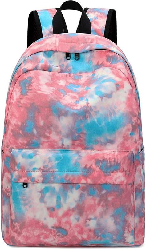 School Backpack For Girls Bookbag Women Tie Dye Daypack Laptop Backpack