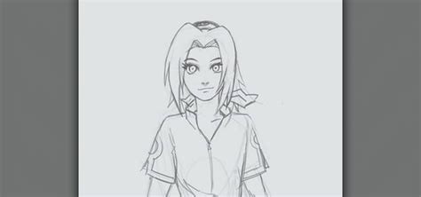 How To Draw Sakura From Naruto Drawing And Illustration