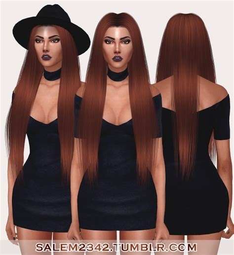 Salem2342s Hairstyles Sims 4 Hairs