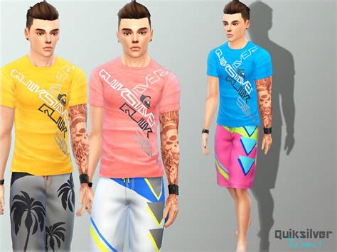 講堂 美的 ドラマ Sims 4 Male Shirts