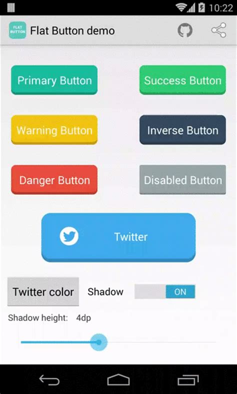 The Android Arsenal Buttons A Categorized Directory Of Free