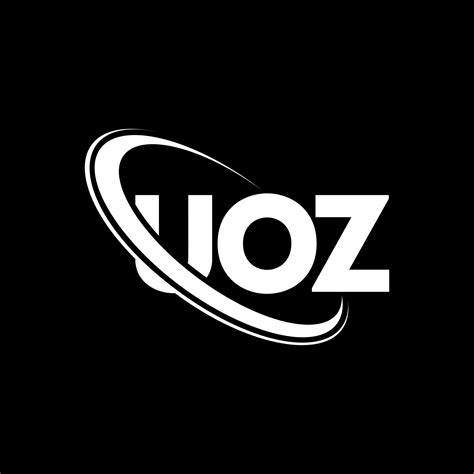 Uoz Logo Uoz Letter Uoz Letter Logo Design Initials Uoz Logo Linked