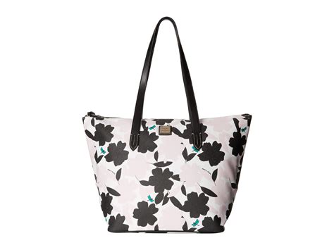 Lyst Dooney And Bourke Flora Layla Tote In Pink