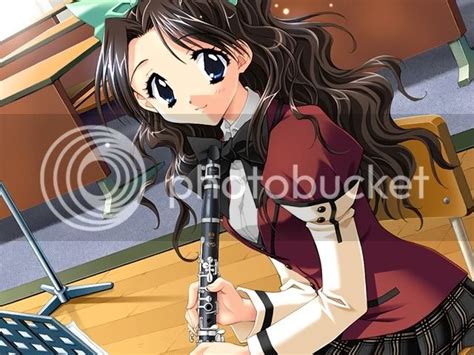 Anime Girl And Clarinet Photo By Darkninjagirl666 Photobucket