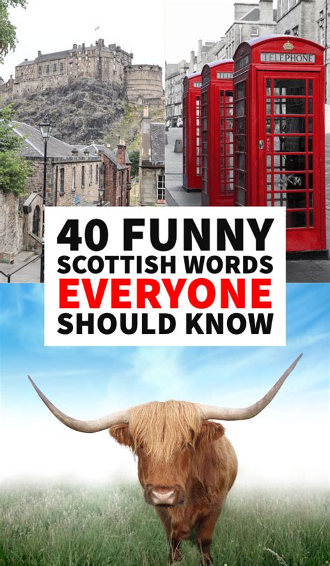 40 Phenomenal Scottish Slang Words And Funny Scottish Lingo