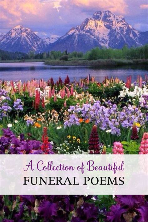 Funeral Poems To Say Goodbye To A Loved One At A Celebration Of Life