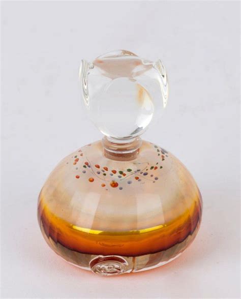 Richard Clements Australian Art Glass Perfume Bottle 6 Cm High