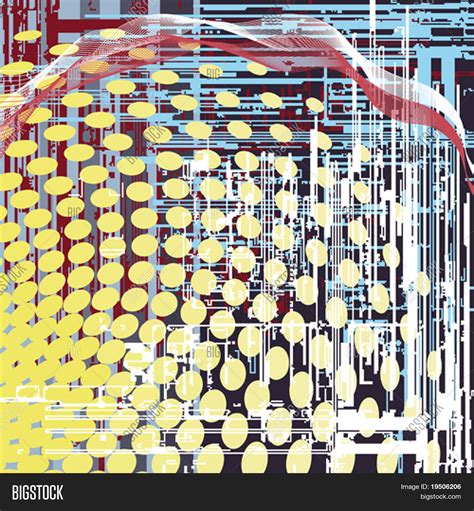 Abstract Techno Vector And Photo Free Trial Bigstock