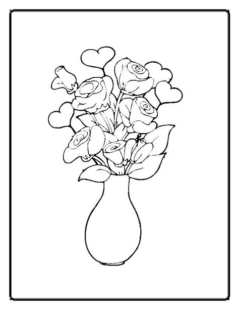 Coloringpages4kids.com has taken the time to gather… Roses Coloring Pages Ideas For The Girls | Kids Coloring Pages