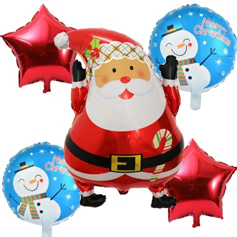 Buy 5pcslot Christmas Foil Balloons Classic Toys