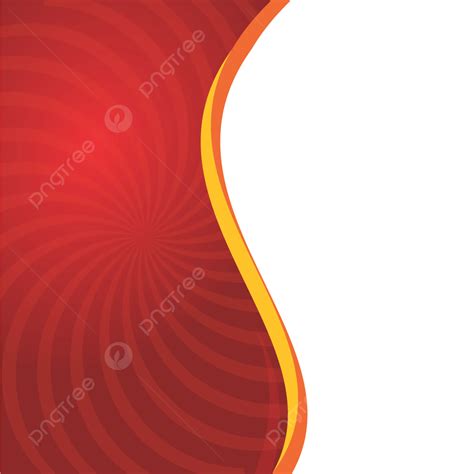 Abstract Red Wavy Curve Shape Vector Banner Shape Curve Wavy Png And
