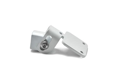 Wall or post handrail brackets designed and developed to meet industry norms and safety code requirements. Postside Handrail Bracket