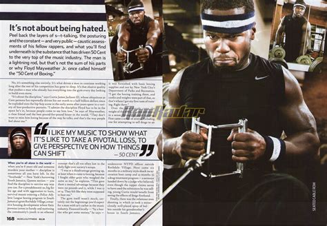 50 Cent Covers Muscle And Fitness Feb 2010 Rap Radar