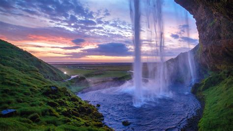 Free Download Seljalandsfoss Waterfall Iceland Uhd 8k Wallpaper