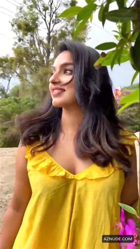 Malavika Menon In Sexy Yellow Dress Aznude