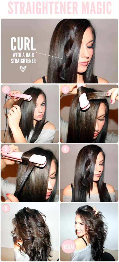 What should the temperature be to curl hair with a pencil? How to Curl Your Hair with a Hair Straightener - AllDayChic
