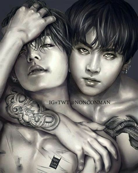 My Fanart Taekook Bts Drawings Jungkook Fanart Kpop Drawings Porn Sex