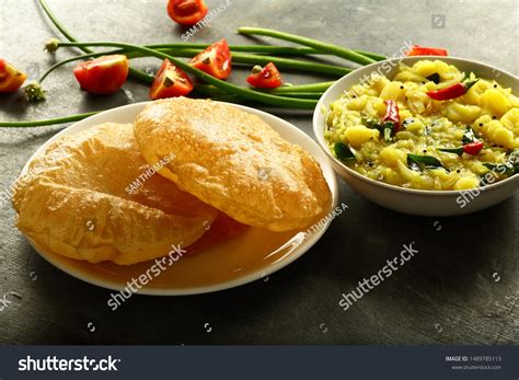 Indian Food Dining North Indian Cuisine Stock Photo 1489785113