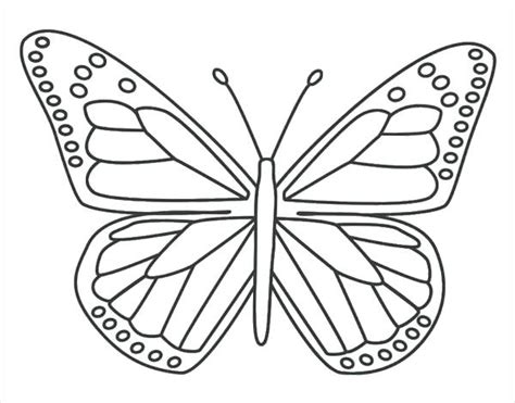 Blue Morpho Butterfly Coloring Page At Free