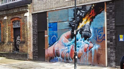 Martin Ron X Jim Vision New Mural London UK StreetArtNews