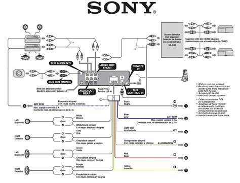 Sony Xplod 52wx4 Wiring Diagram