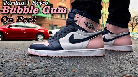 Air Jordan 1 Retro High Og Bubble Gum Girls Shoes