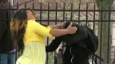 Mom Slaps Son After Seeing Him Throwing Rocks At Police Fox News Video