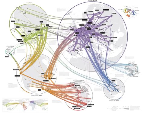 This Map Shows How All Of The Internet Is Connected Through Internet