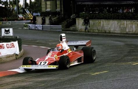 Niki Lauda En Route To His First Win At Monaco 1975 Rformula1