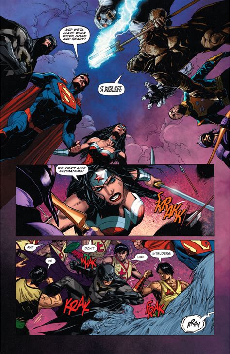 Superman Batman And Wonder Woman Vs The Great Ten