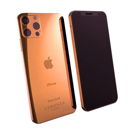 New Luxury Rose Gold Iphone 12 Pro And Max Elite Leronza