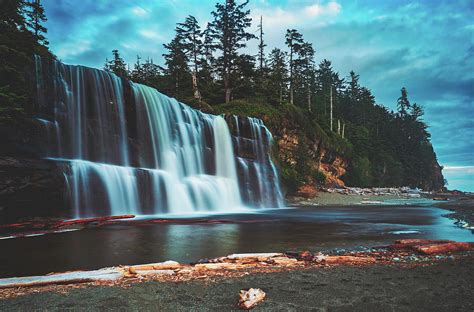 Tsusiat Falls Canada Photograph By Mountain Dreams Fine Art America