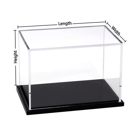 Clear Lucite Display Boxes