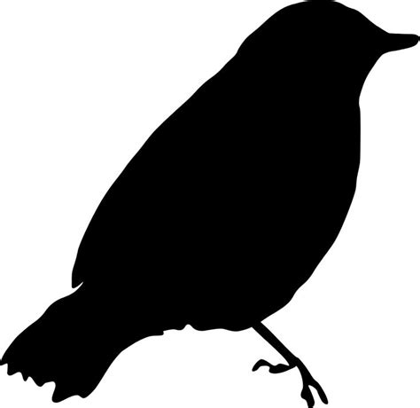 SVG > bird - Free SVG Image & Icon. | SVG Silh | Image icon, Bird free, Svg