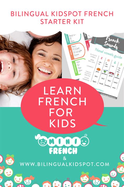 Teach Kids French Starter Kit With Free Printable Activities