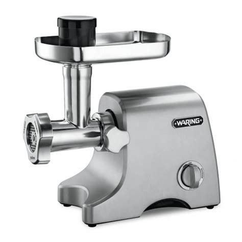 Waring Pro 1 Speed Stainless Steel Electric Meat Grinder In The Meat