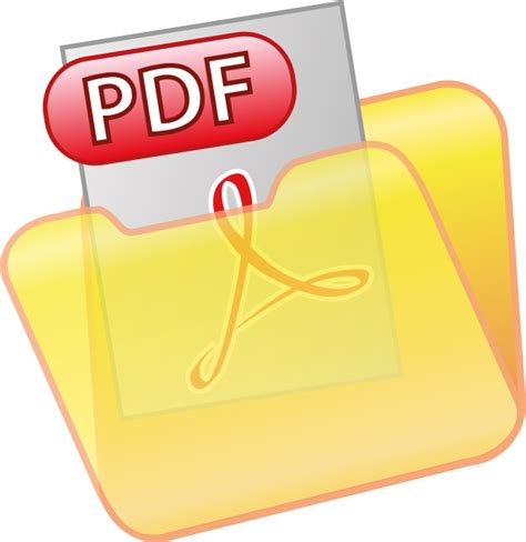 Save Pdf Icon Openclipart