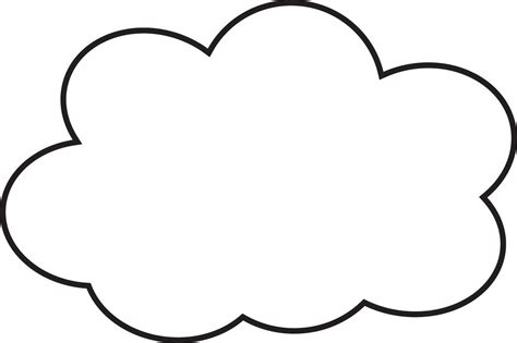 Cloud Line Art Free Download On Clipartmag