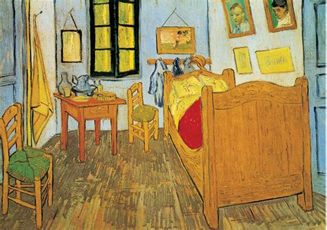 Cette maison était située dans le quartier de la cavalerie à arles, dans van gogh réalisera deux autres versions de ce tableau. Chambre à Coucher Van Gogh - Idee Deco Chambre