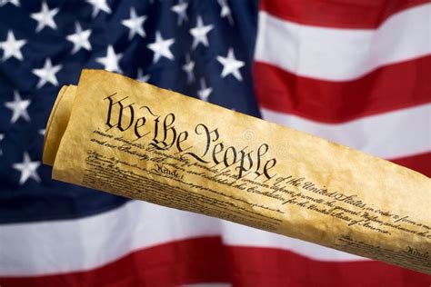 United States Constitution Stock Photo Image Of White 4405340