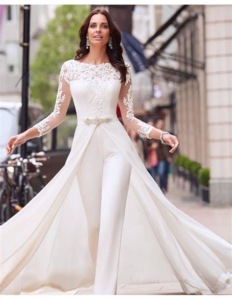 40 Jumpsuit Wedding Dresses Ideas 43 Fiveno Wedding Dress Jumpsuit Bridal Jumpsuit